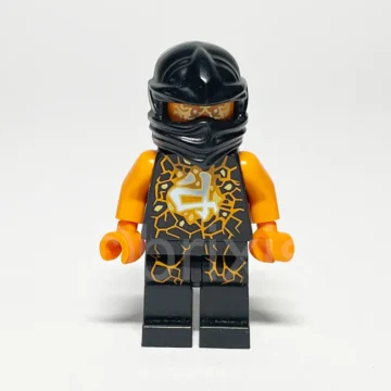 LEGO NINJAGO Cole Minifigur NJO0157 Vorderansicht