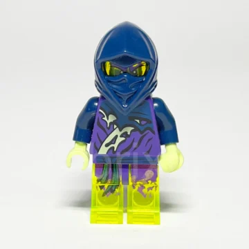 LEGO NINJAGO Ghost Ninja Attila Minifigur NJO0146 Vorderansicht