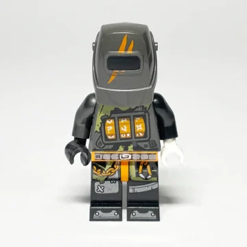 LEGO NINJAGO Minifigur Arkade NJO0461 gebraucht Vorderansicht