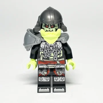 LEGO NINJAGO Minifigur Bone Knight NJO0793 gebraucht Vorderansicht
