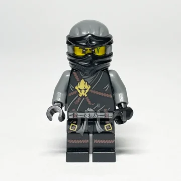LEGO NINJAGO Minifigur Cole NJO0256 gebraucht Vorderansicht