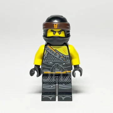 LEGO NINJAGO Minifigur Cole NJO0460 gebraucht Vorderansicht