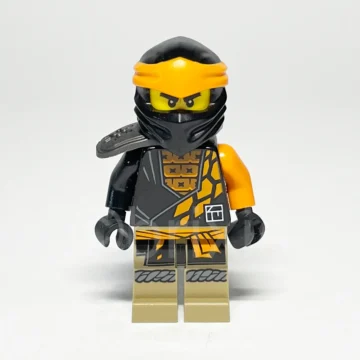LEGO NINJAGO Minifigur Cole NJO0720 gebraucht Vorderansicht