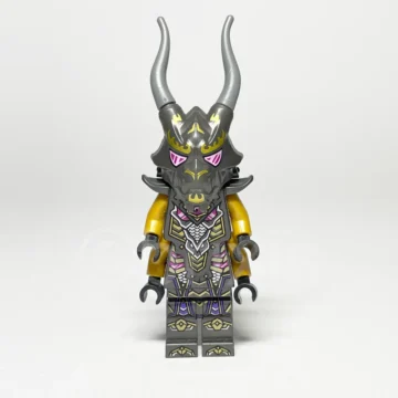 LEGO NINJAGO Minifigur Crystal King NJO0766 gebraucht Vorderansicht