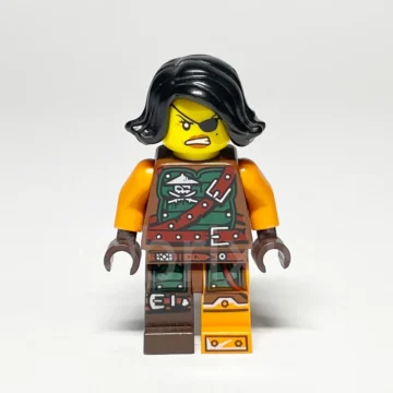 LEGO NINJAGO Minifigur Cyren NJO0219 gebraucht Vorderansicht