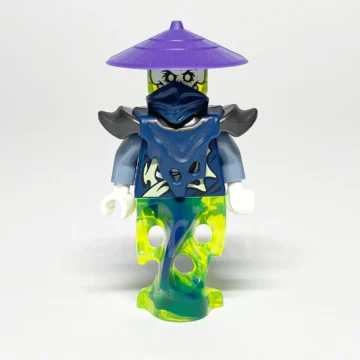 LEGO NINJAGO Minifigur Ghost NJO0147 gebraucht Vorderansicht