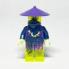 LEGO NINJAGO Minifigur Ghost Warrior Cowler NJO0141 gebraucht Vorderansicht