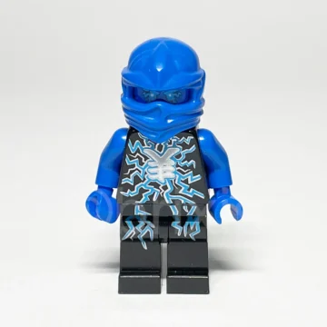 LEGO NINJAGO Minifigur Jay NJO0160 gebraucht Vorderansicht