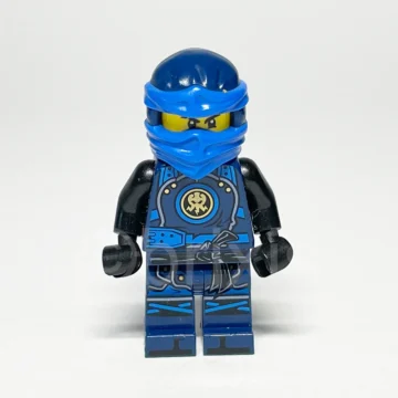 LEGO NINJAGO Minifigur Jay NJO0281 gebraucht Vorderansicht