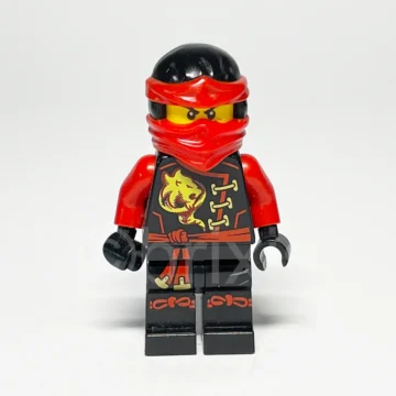 LEGO NINJAGO Minifigur Kai NJO0198 gebraucht Vorderansicht