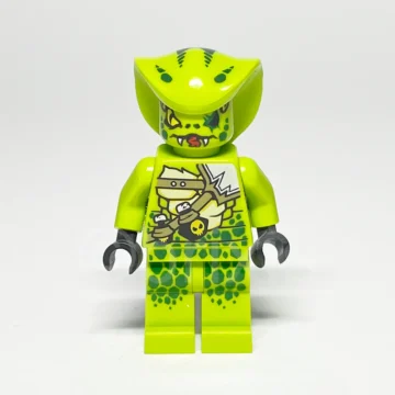 LEGO NINJAGO Minifigur Lasha NJO0497 gebraucht Vorderansicht