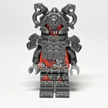 LEGO NINJAGO Minifigur Rivett NJO0276 gebraucht Vorderansicht