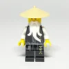 LEGO NINJAGO Minifigur Wu Sensei NJO0495 gebraucht Vorderansicht