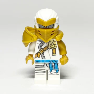 LEGO NINJAGO Minifigur Zane Hero NJO0626 gebraucht Vorderansicht