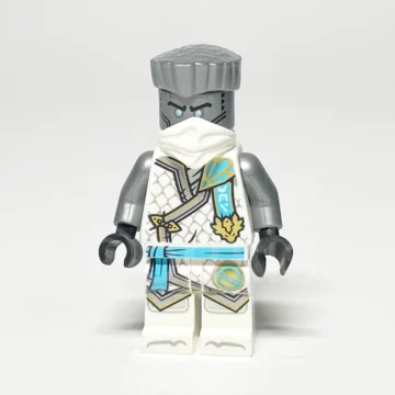 LEGO NINJAGO Minifigur Zane NJO0891 gebraucht Vorderansicht