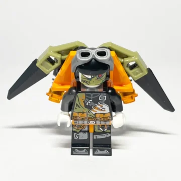 LEGO NINJAGO Nitro Minifigur NJO0487 Vorderansicht