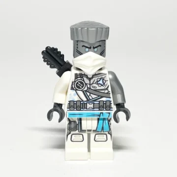LEGO NINJAGO Zane Minifigur NJO0687 Vorderansicht