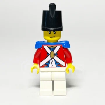 LEGO Pirates Minifigur Imperial Soldier II PI114 gebraucht Vorderansicht