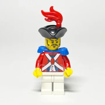LEGO Pirates Minifigur Imperial Soldier II PI119 gebraucht Vorderansicht