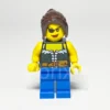 LEGO Pirates Minifigur Pirate Female PI101 gebraucht Vorderansicht