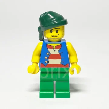 LEGO Pirates Minifigur Pirate PI108 gebraucht Vorderansicht