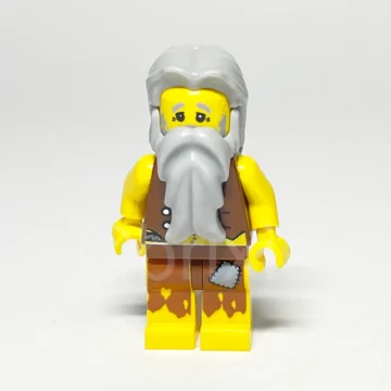 LEGO Pirates Minifigur Pirate Vest and Anchor Tattoo PI112 gebraucht Vorderansicht