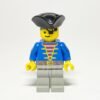 LEGO Pirates Pirate Blue Jacket Minifigure PI005 Vorderansicht