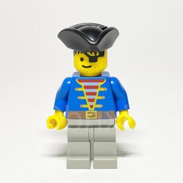 LEGO Pirates Pirate Blue Jacket Minifigure PI005 Vorderansicht