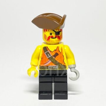 LEGO Pirates Shirt with Knife Minifigure PI024 Vorderansicht