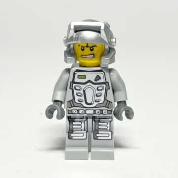 LEGO Power Miners Minifigur Power Miner PM024 gebraucht Vorderansicht