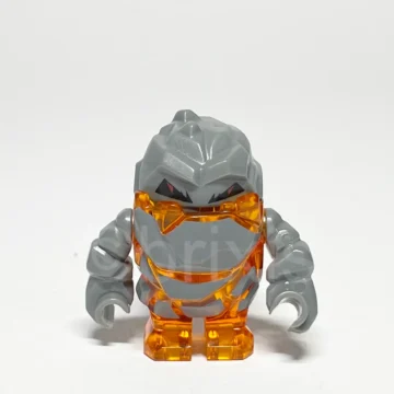 LEGO Power Miners Rock Monster Minifigur PM002 Vorderansicht