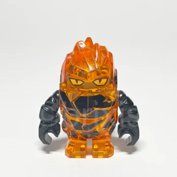 LEGO Power Miners Rock Monster Minifigur PM025 Vorderansicht