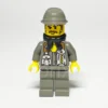 LEGO Rock Raiders Minifigur Docs RCK003 gebraucht Vorderansicht