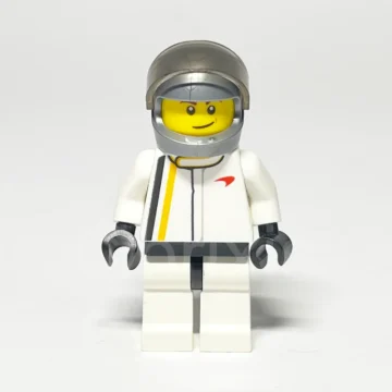 LEGO SPEED CHAMPIONS Minifigur McLaren P1 Driver SC003 gebraucht Vorderansicht