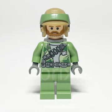 LEGO Star Wars Endor Rebel Commando Minifigur SW0240 Vorderansicht