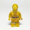 LEGO Star Wars Minifigur C 3PO SW0700 gebraucht Vorderansicht