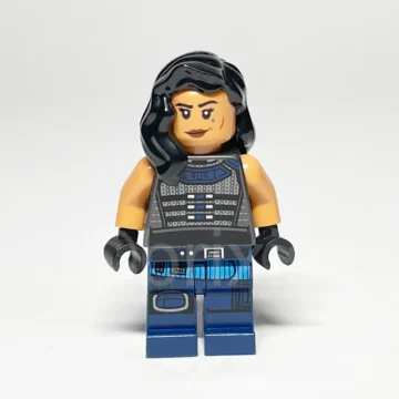 LEGO Star Wars Minifigur Carasynthia Cara Dune SW1058 gebraucht Vorderansicht