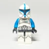LEGO Star Wars Minifigur Clone Trooper Lieutenant SW0629 gebraucht Vorderansicht