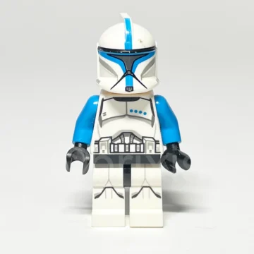 LEGO Star Wars Minifigur Clone Trooper Lieutenant SW0629 gebraucht Vorderansicht