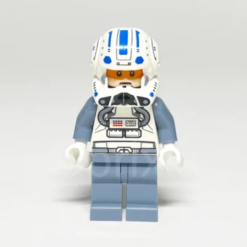 LEGO Star Wars Minifigur Clone Trooper Pilot Captain Jag SW0265 gebraucht Vorderansicht
