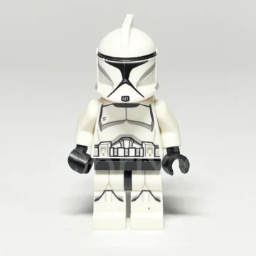 LEGO Star Wars Minifigur Clone Trooper SW0910 gebraucht Vorderansicht