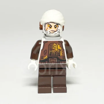 LEGO Star Wars Minifigur Dengar SW0751 gebraucht Vorderansicht