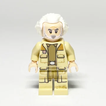 LEGO Star Wars Minifigur General Jan Dodonna SW1140 gebraucht Vorderansicht