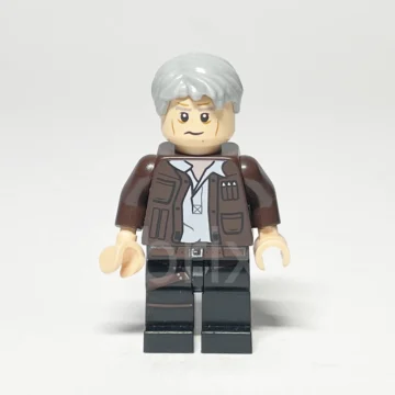 LEGO Star Wars Minifigur Han Solo SW0675 gebraucht Vorderansicht