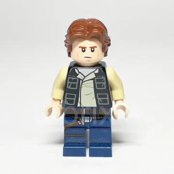 LEGO Star Wars Minifigur Han Solo SW0771 gebraucht Vorderansicht