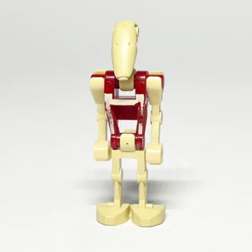 LEGO Star Wars Minifigur Security Battle Droid SW0047 gebraucht Vorderansicht