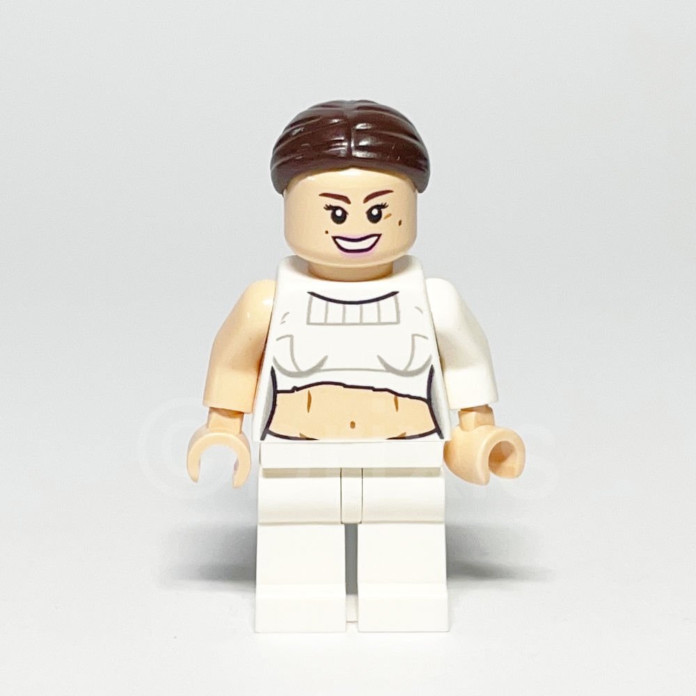 LEGO Star Wars: Padmé Amidala (SW0490) - LEGO Star Wars Padme Amidala Minifigure SW0490 LEGO Star Wars Padme Amidala Minifigure SW0490 Vorderansicht