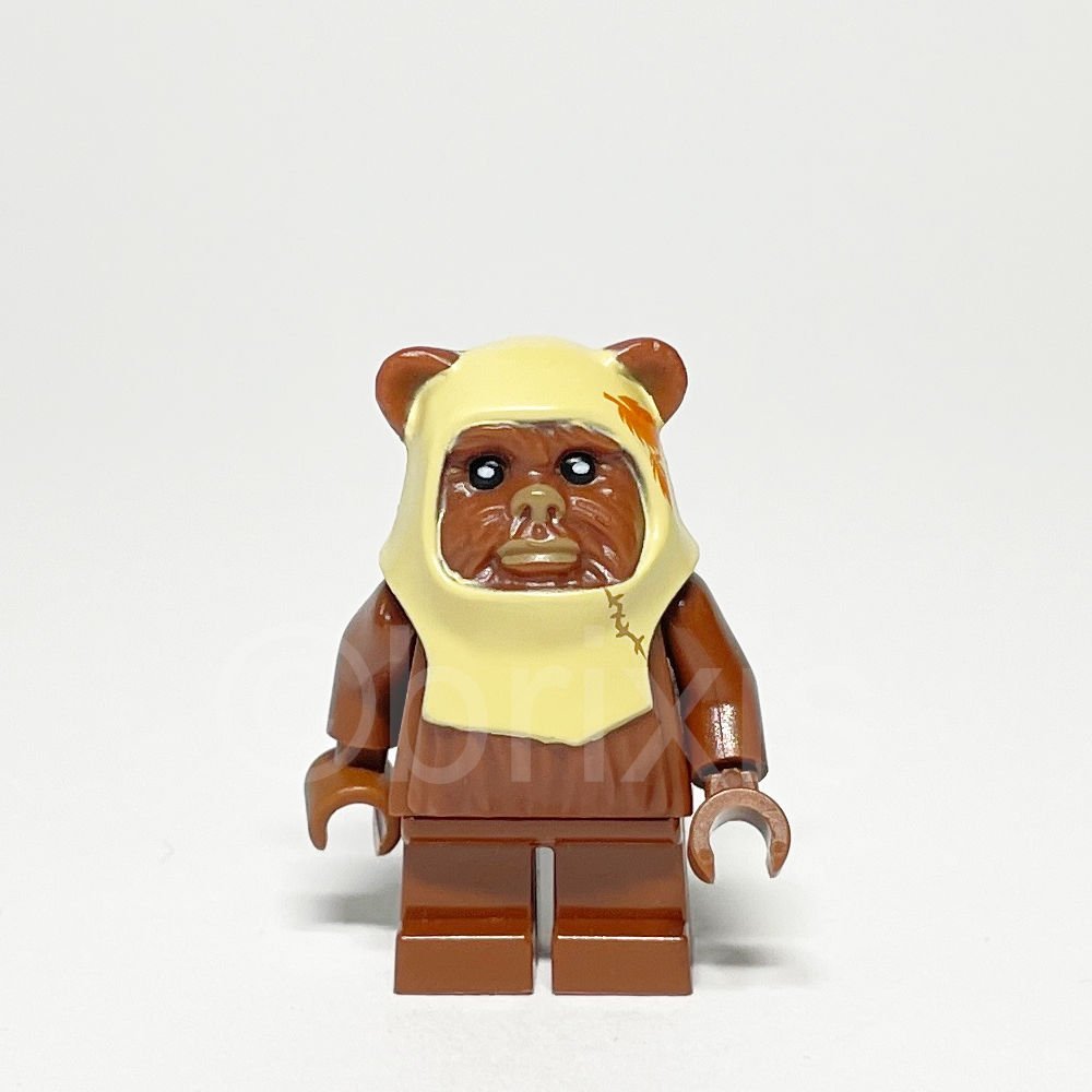 LEGO Star Wars: Paploo (SW0238) - LEGO Star Wars Paploo Ewok Minifigure SW0238 LEGO Star Wars Paploo Ewok Minifigure SW0238 Vorderansicht