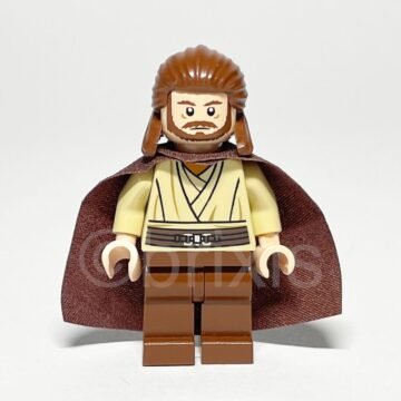 LEGO Star Wars Qui Gon Jinn Minifigure SW0322 Vorderansicht