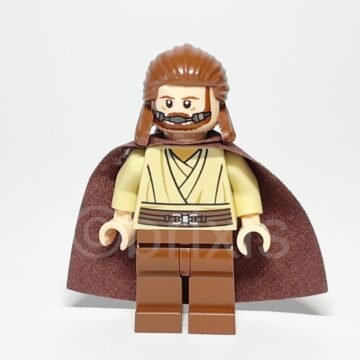 LEGO Star Wars Qui Gon Jinn Minifigure SW0410 1 Vorderansicht